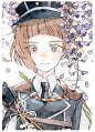 #刀剑乱舞# 淡淡的水粉风！四季的花、叶和刀刀们！ ​​​​
