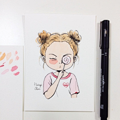 带着骄傲采集到插画