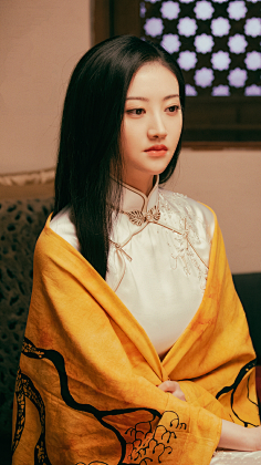 【司藤】景甜旗袍绝美造型-花瓣网|陪你做生活的设计师 | 司藤素材/美