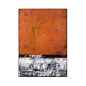 手绘橙色抽象油画橘色客厅玄关装饰画轻奢北欧大幅别墅现代挂画-淘宝网
