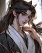 Ai原画风美男 带关键词