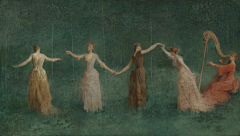 烟火对影赏采集到Thomas Wilmer Dewing