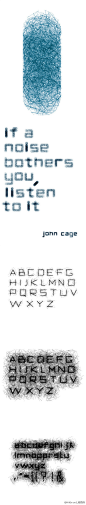 #Hiii Typography#中英文字体设计大赛参赛作品分享《if a noise》