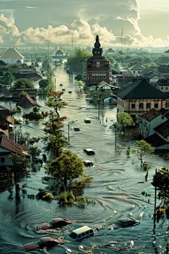 自然灾害洪涝灾害图片