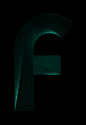 Moiré Font on Behance