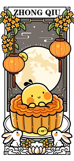 2025中秋 蛋黄月饼-1242x2688