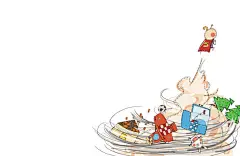 阿皱king先生  的插画 小学生78问题