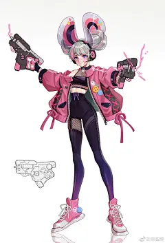机甲美少女整合资源，共计703P-日韩画风-微元素 - Powered by Discuz!