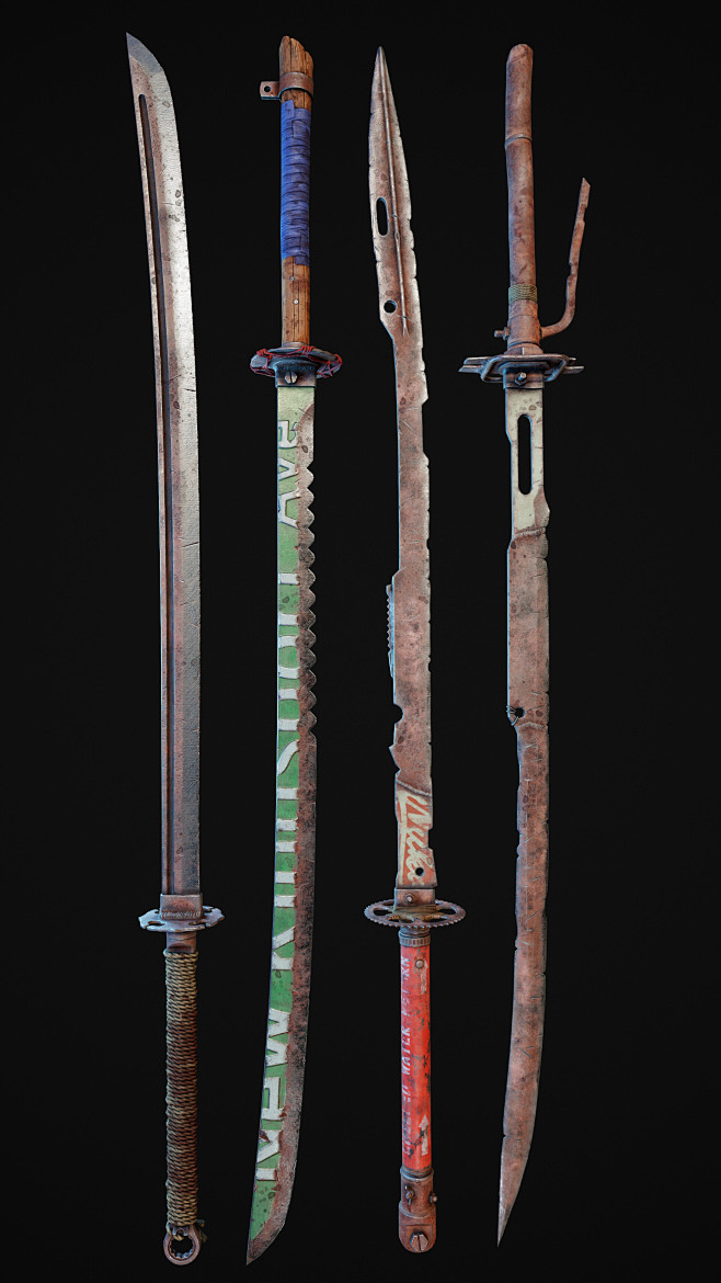 Modular Junk Swords