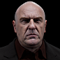 Dean Norris as Henry R. "Hank" Schrader sculpt - Breaking Bad