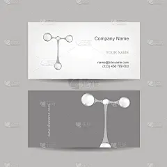 名片设计与字母T