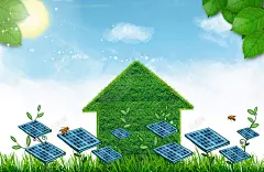 太阳能环保海报背景 背景 设计图片 免费下载 页面网页 平面电商 创意素材