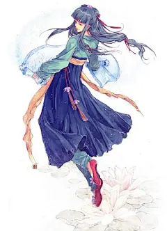 古风少年 - 插画图片_插画师_插画壁纸_场景插画_yidodo.net - 意兜兜