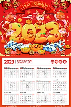 兔年挂历  - 源文件下载【酷图网】兔年日历,兔年挂历,兔年台历,创意兔年挂历,2023台历,2023日历,兔年挂历模板,2023挂历,2023年挂历,2023兔年挂历,2023挂历封面,2023挂历创意,日历,年历,挂历,台历,2023