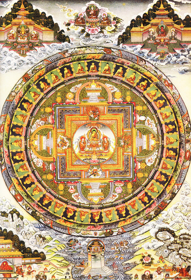 曼荼罗释迦牟尼佛