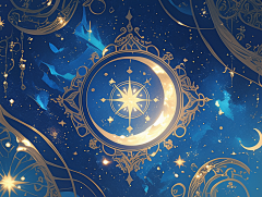 AI~御龙(UI设计师)采集到星空背景