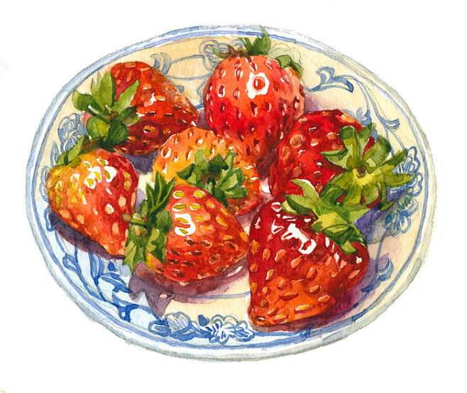 《草莓》很喜欢吃草莓，有一个原因是因为它...