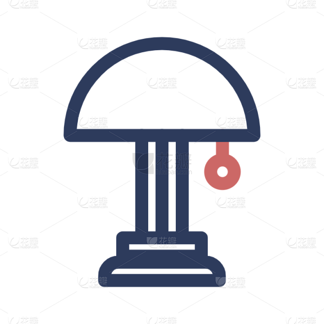 ICON-电器icon-SVG-台灯