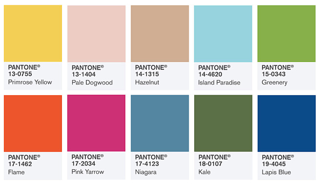 PANTONE Fashion Colo...