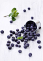 ♂ Food photography #still life #styling #fruit Blueberries