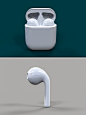 蓝牙耳机模型设计