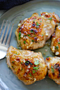 Honey Dijon Garlic Chicken – super delicious skillet chicken with amazing honey Dijon garlic sauce. So easy as dinner is done in 15 mins! | rasamalaysia.com