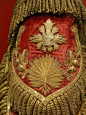 Gold embroidered epaulette- French officer's uniform ✿⊱╮: 
