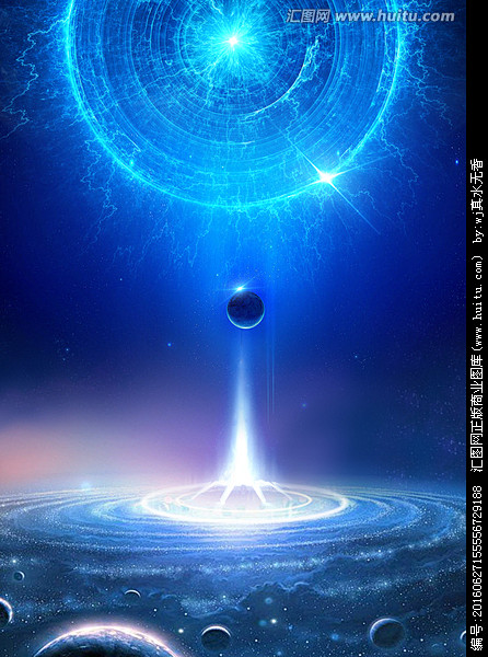 科幻夜空