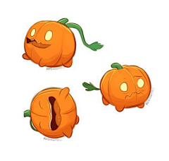 翻墙的奈亚子呀采集到南瓜 pumpkin