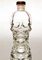 Crystal Head Vodka - Studio : This photo of the iconic Crystal head Vodka bottle was taken at the CIT photography studio at Reid campus Canberra. I am lucky to occasionly to use this facility to show my graphics students the basics of studio photography. 