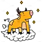 牛年春节元素主题素材