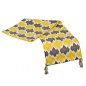 发现生活 时尚现代风格布艺 黄色沙发靠垫 现代桌旗 棉麻抱枕腰枕