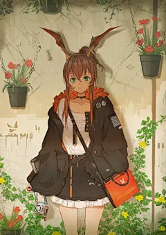 @图维画社    《明日方舟》精选画师同人画插画壁纸 (81)