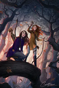 英国画师 Charlie Bowater 一组幻想插画设计 ​​​​