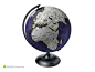 地球仪欧非大陆部分素材图片设计背景