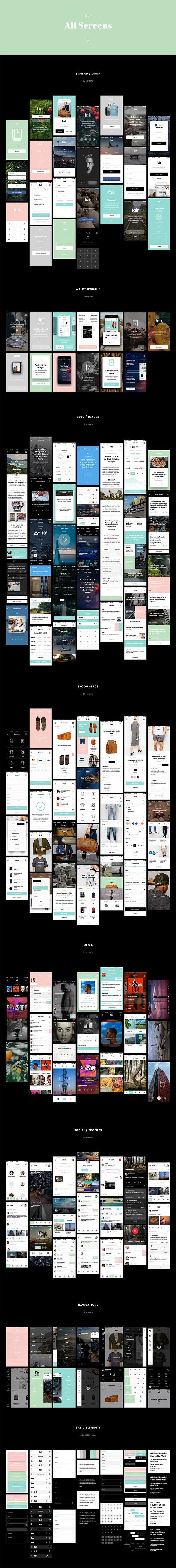 Fair Mobile UI Kit -...