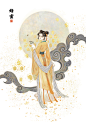 中草药拟人：蜂蜜_南山归鱼__插画师作品_涂鸦王国gracg.com