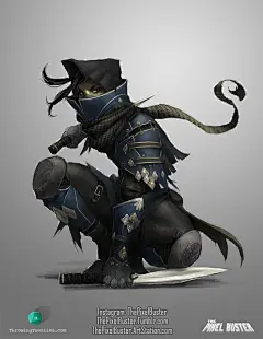 @deviljack-99 游戏美术 手办 模型 玩具 三维 人物设定 Q版 可爱 动漫
