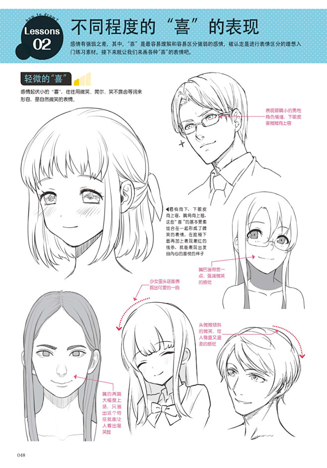 展现漫画角色魅力的800种表情！告别千人...