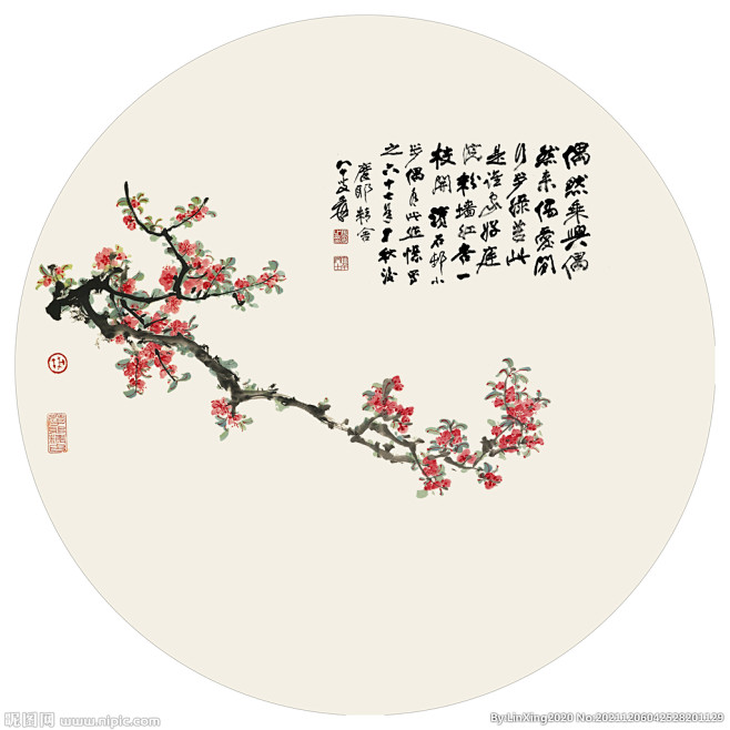 圆形装饰画
