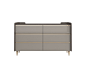 Maple chest of drawers with integrated handles ANNA | Chest of drawers by Reiggi