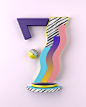 YOROKOBU Numbers创意字体设计//Muokkaa © 设计圈 展示 设计时代网-Powered by thinkdo3