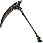 metal sickle 3d model obj fbx tga 2