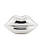 Lulu Guinness Women's Lips Clutch Bag - Silver