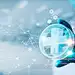 Doctor hold icon health and electronic medical record on interface Digital healthcare and network