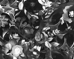 现代的花
