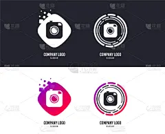 照片,相机,标志,潮人,图标,疤,形状,几何形状,圆形,概念