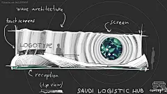 展台设计手绘分享 - 52展览设计