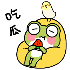 呱小青微信表情gif大全 呱小青微信动态表情包_腾牛个性网