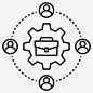 商业网络联盟营销商务人员 icon 图标 标识 标志 UI图标 设计图片 免费下载 页面网页 平面电商 创意素材